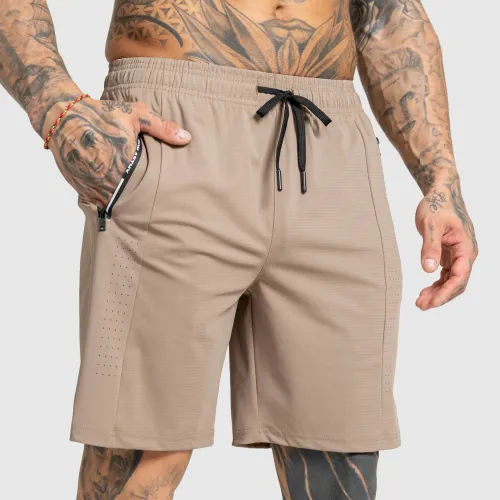 Pantalonii scurți bărbați Aero, maro
