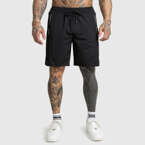 Pantaloni scurți sport bărbați Aero, negri