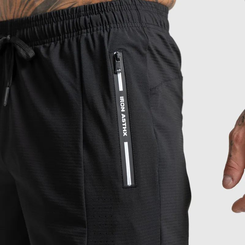 Pantaloni scurți sport bărbați Iron Aesthetics Aero, negri-7