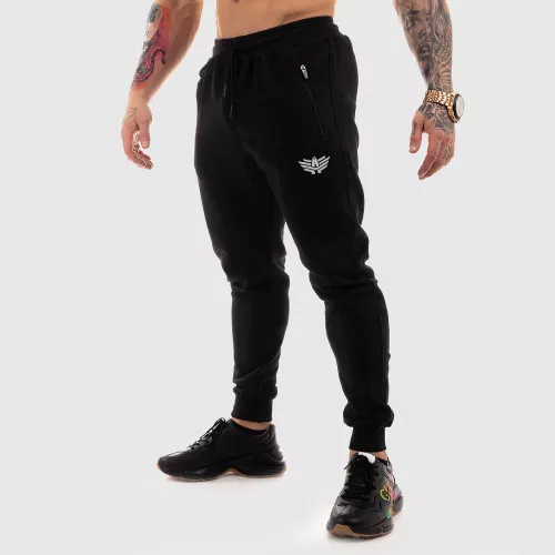 Pantaloni de trening Jogger Iron Aesthetics Round, negrii