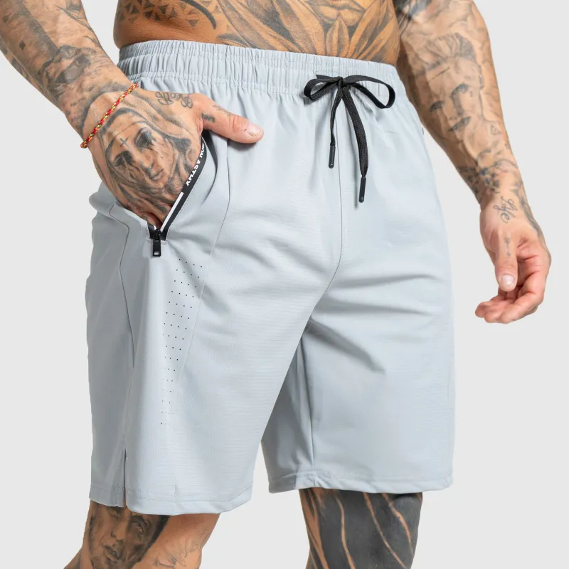 Pantaloni sport bărbați Iron Aesthetics Aero, albaștri-2