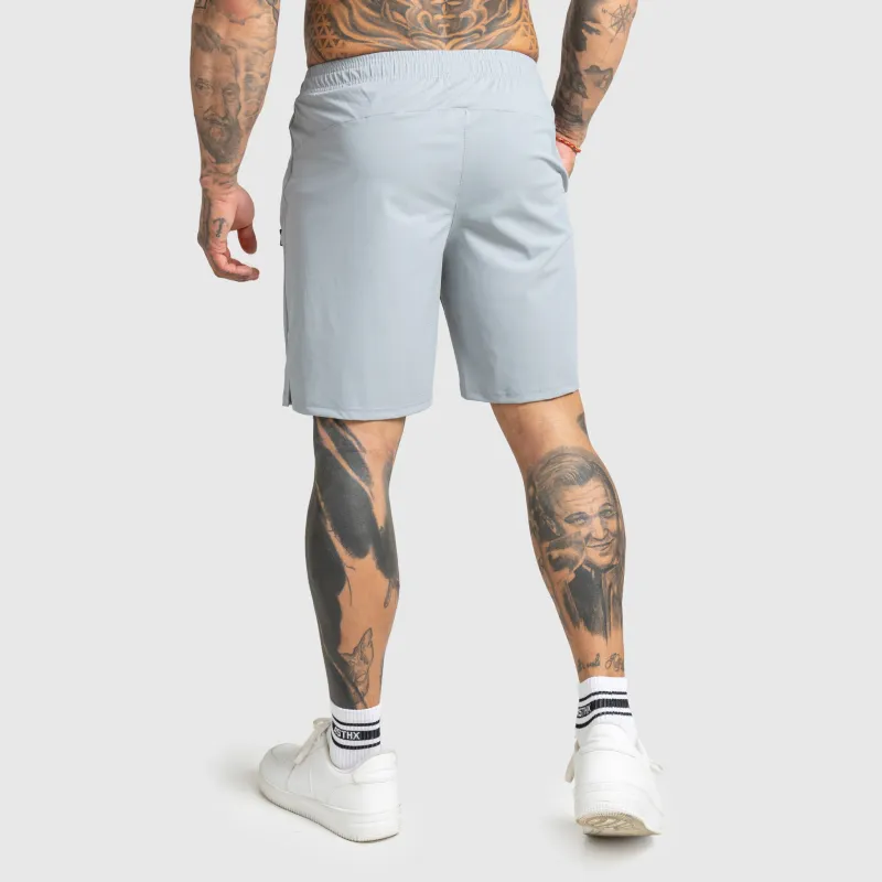 Pantaloni sport bărbați Iron Aesthetics Aero, albaștri-5