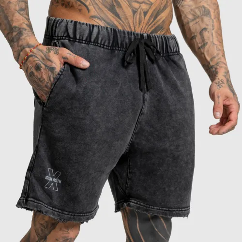 Pantaloni scurți bărbați X Washed, negri