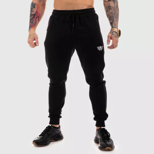 Pantaloni de trening Jogger Iron Aesthetics Round, negrii