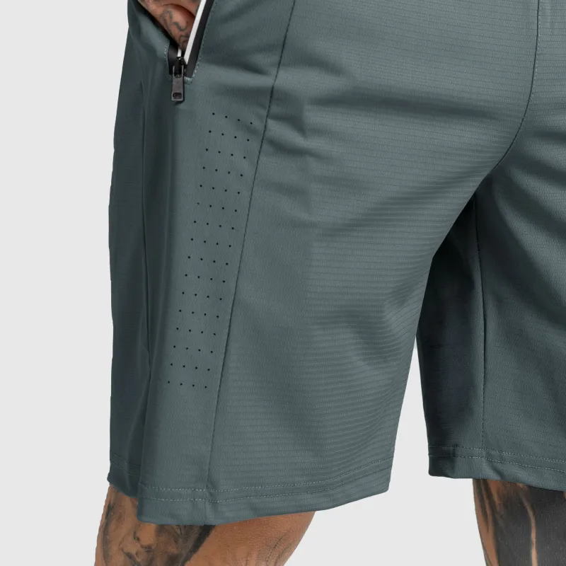Pantaloni sport bărbați Iron Aesthetics Aero, gri-5