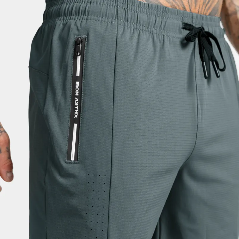 Pantaloni sport bărbați Iron Aesthetics Aero, gri-6