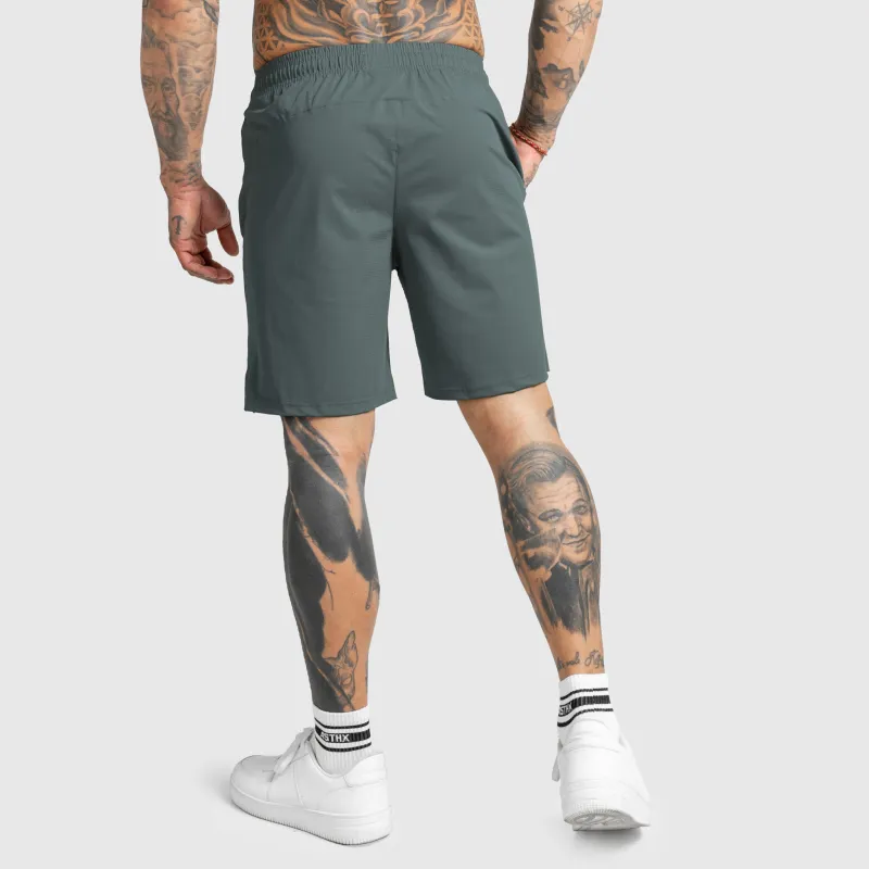 Pantaloni sport bărbați Iron Aesthetics Aero, gri-3