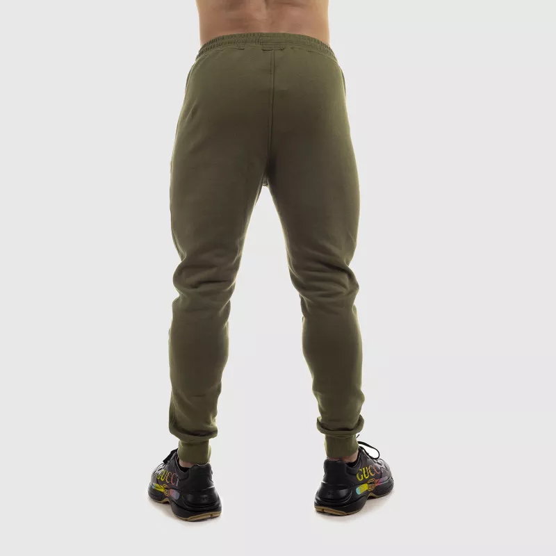 Pantaloni de trening Jogger Iron Aesthetics Round, verzi-5