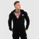 Hanorac fitness cu fermoar Iron Aesthetics Round, negru