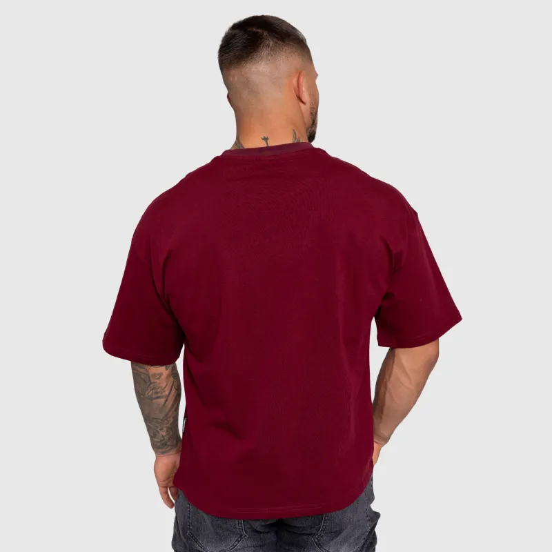 Tricou pentru bărbați Iron Aesthetics ASTHX, maroon-6