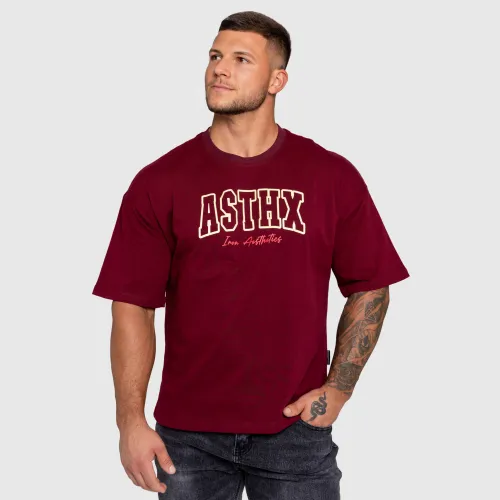 Tricou pentru bărbați Iron Aesthetics ASTHX, maroon