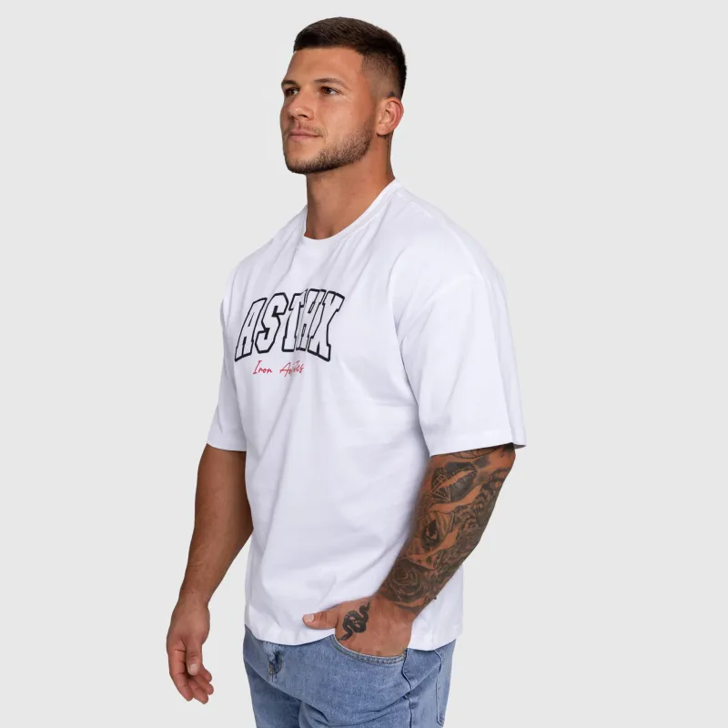 Tricou pentru bărbați Iron Aesthetics ASTHX, alb-3