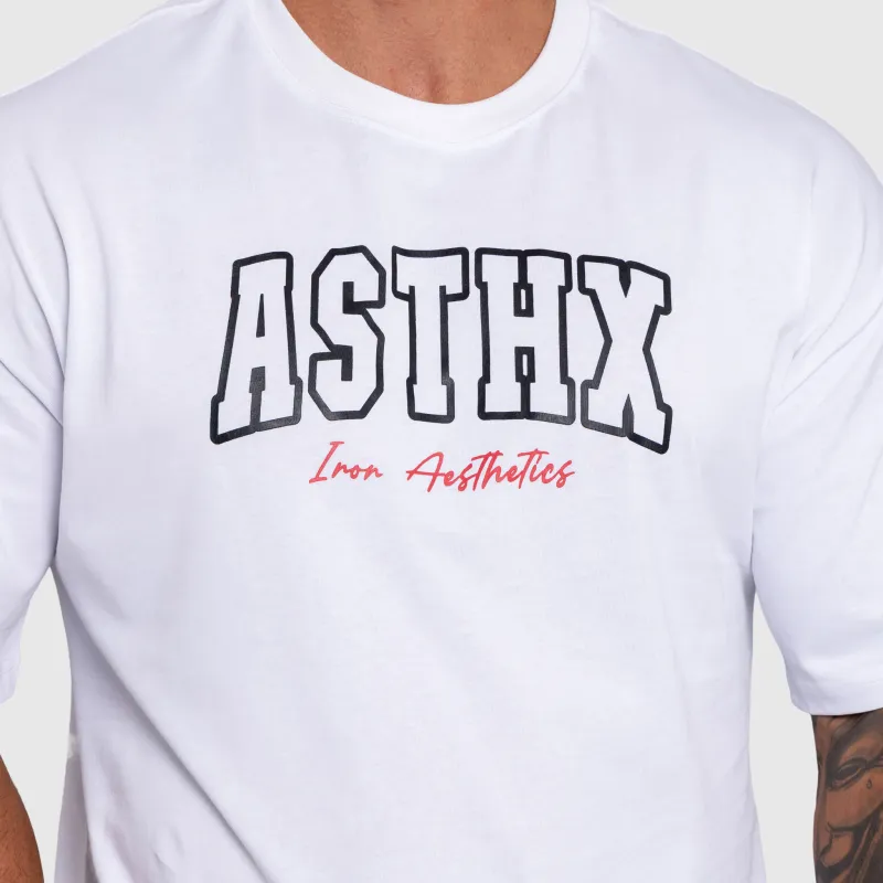 Tricou pentru bărbați Iron Aesthetics ASTHX, alb-4