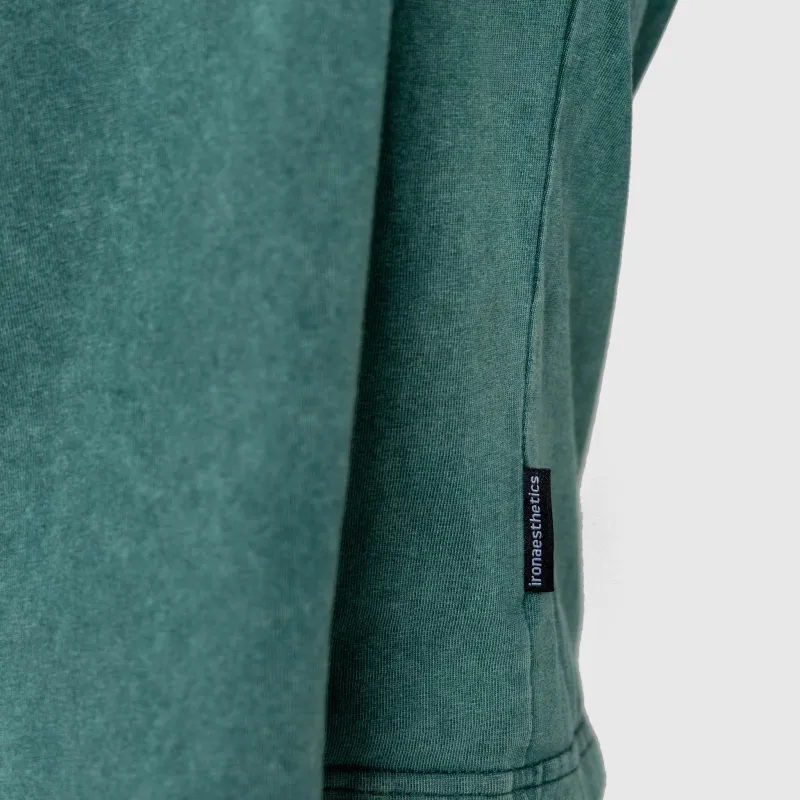 Tricou pentru bărbați Iron Aesthetics ASTHX, washed green-6