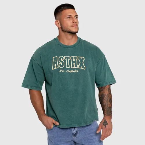 Tricou pentru bărbați Iron Aesthetics ASTHX, washed green