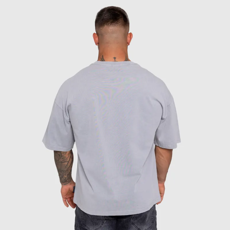 Tricou pentru bărbați Iron Aesthetics ASTHX, washed grey-5