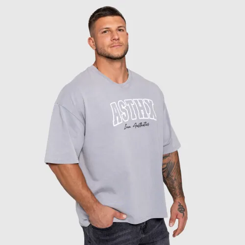 Tricou pentru bărbați Iron Aesthetics ASTHX, washed grey