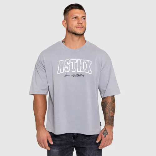 Tricou pentru bărbați Iron Aesthetics ASTHX, washed grey