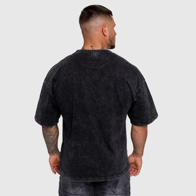 Tricou pentru bărbați Iron Aesthetics ASTHX, washed black-4
