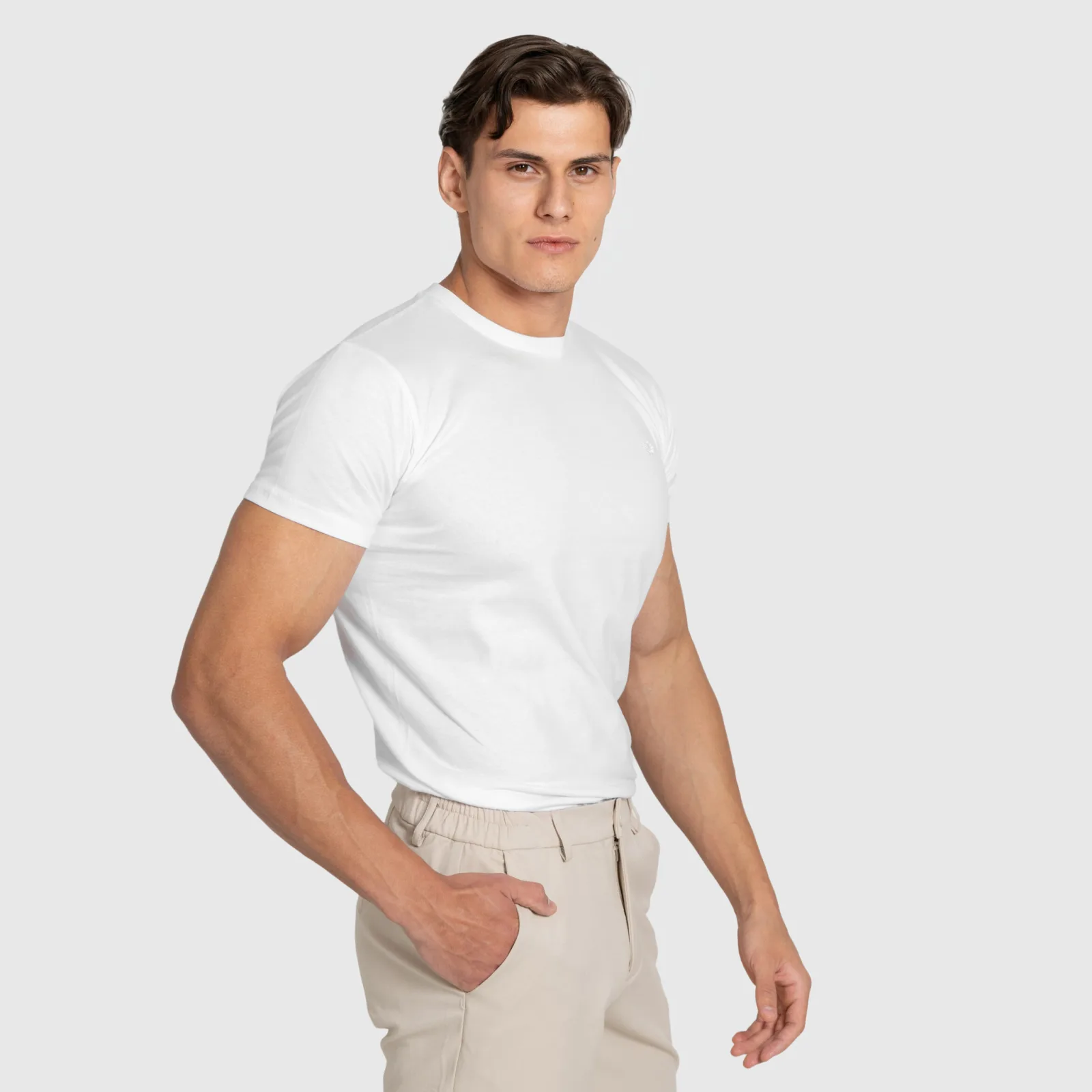 Tricou bărbați Iron Aesthetics Finest, alb-2