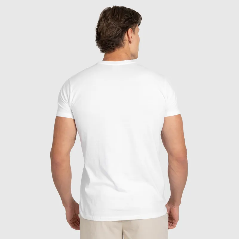 Tricou bărbați Iron Aesthetics Finest, alb-7