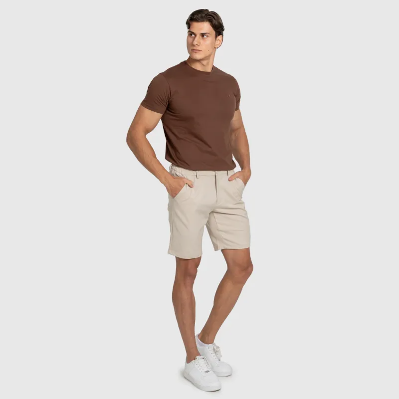 Tricou bărbați Iron Aesthetics Finest, maro-7