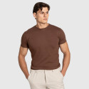 Tricou bărbați Iron Aesthetics Finest, maro
