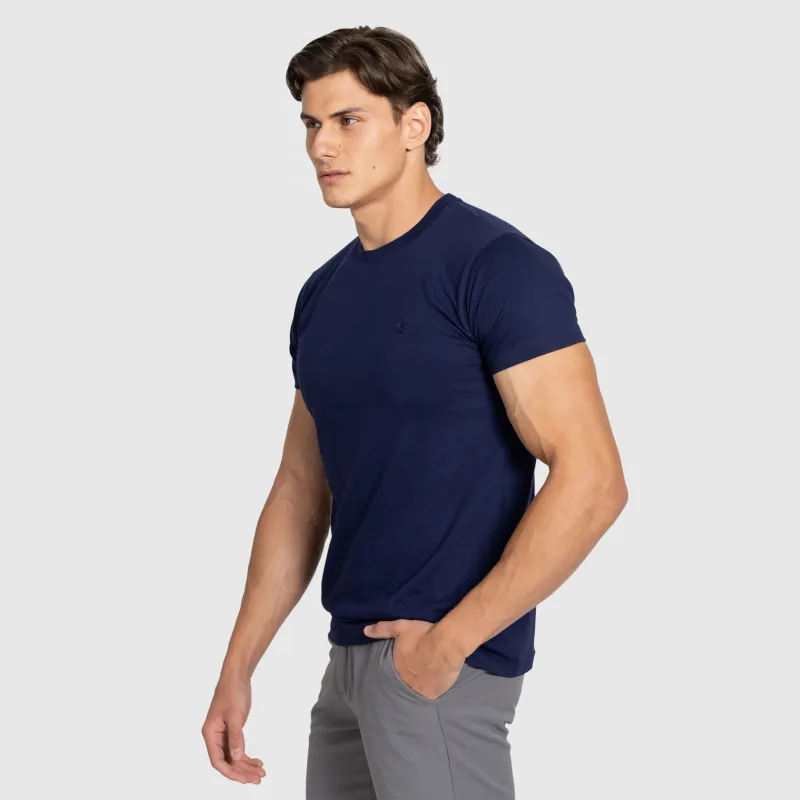 Tricou bărbați Iron Aesthetics Finest, navy-4