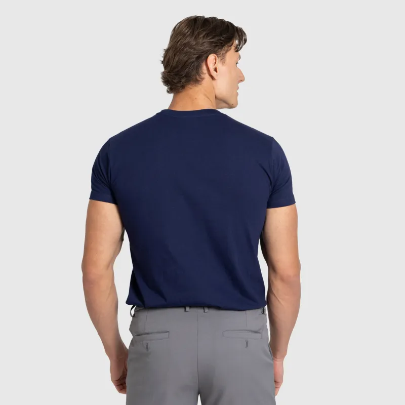 Tricou bărbați Iron Aesthetics Finest, navy-7