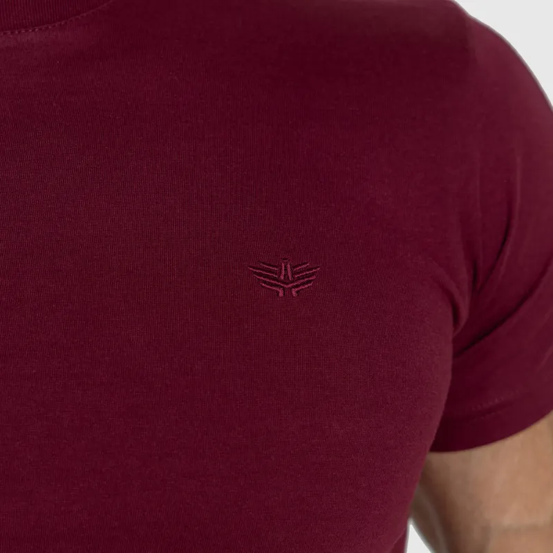 Tricou bărbați Iron Aesthetics Finest, vișiniu-5