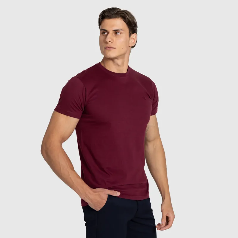 Tricou bărbați Iron Aesthetics Finest, vișiniu-4