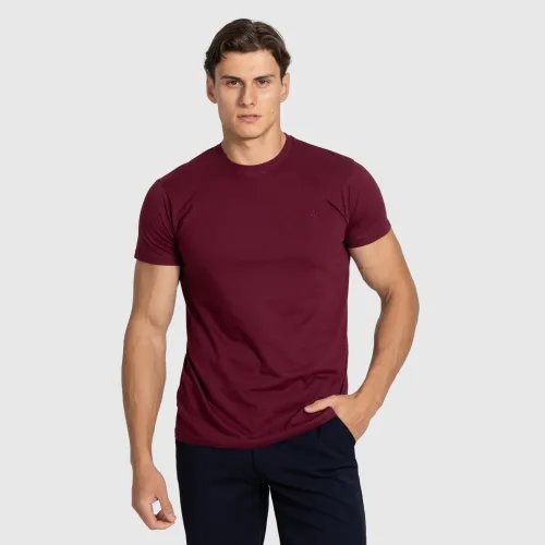 Tricou bărbați Iron Aesthetics Finest, vișiniu