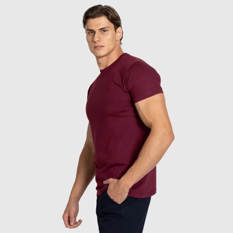 Tricou bărbați Iron Aesthetics Finest, vișiniu-6
