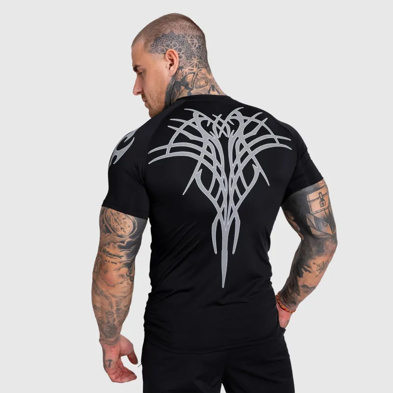 Tricou sport bărbați Iron Aesthetics Titan, negru-4