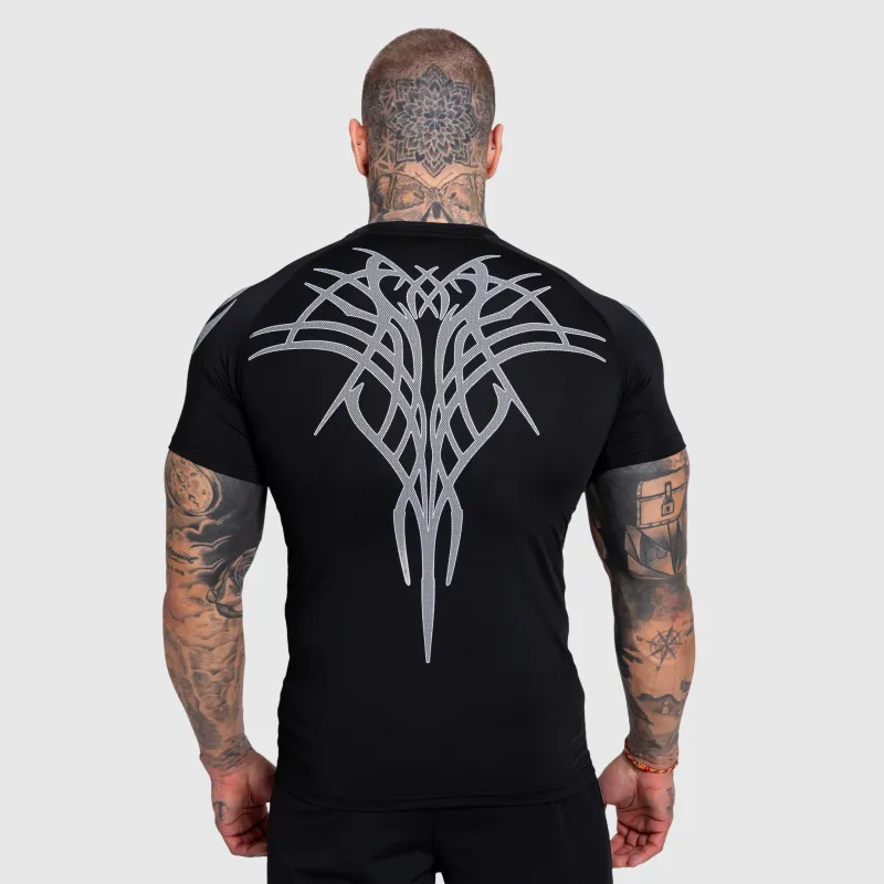 Tricou sport bărbați Iron Aesthetics Titan, negru-5