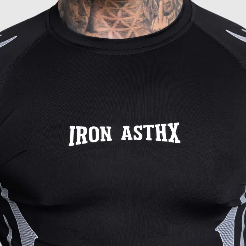Tricou sport bărbați Iron Aesthetics Titan, negru-6