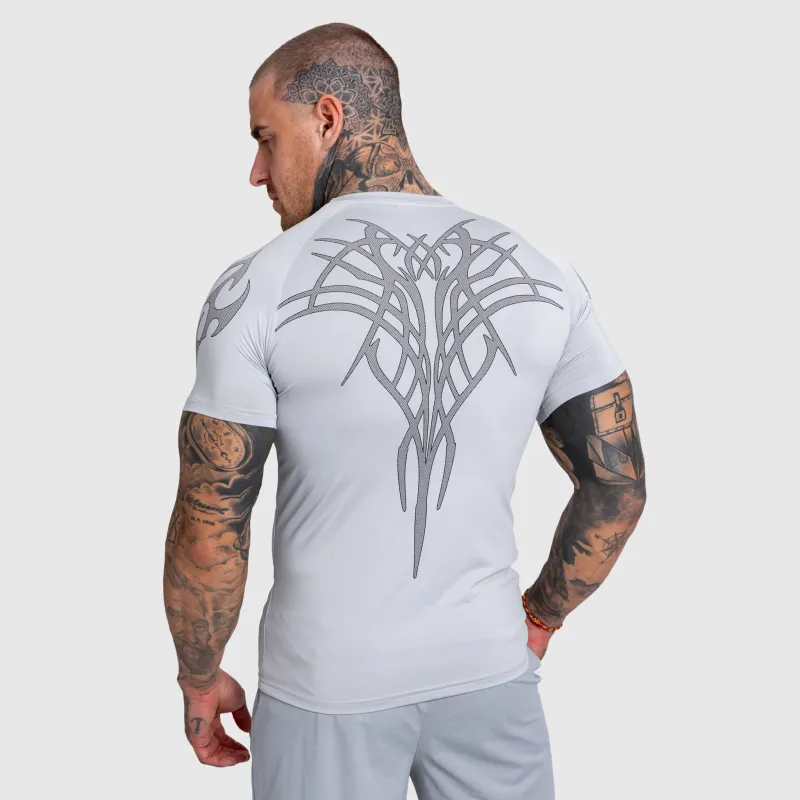Tricou sport bărbați Iron Aesthetics Titan, gri-4