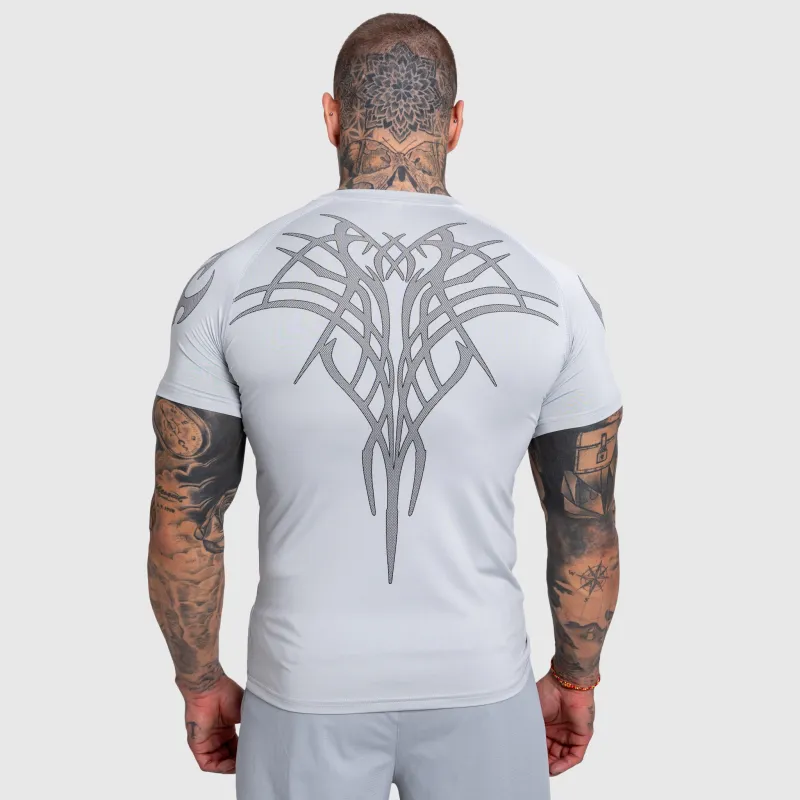 Tricou sport bărbați Iron Aesthetics Titan, gri-7