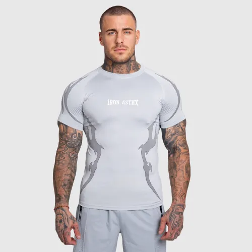 Tricou sport bărbați Iron Aesthetics Titan, gri