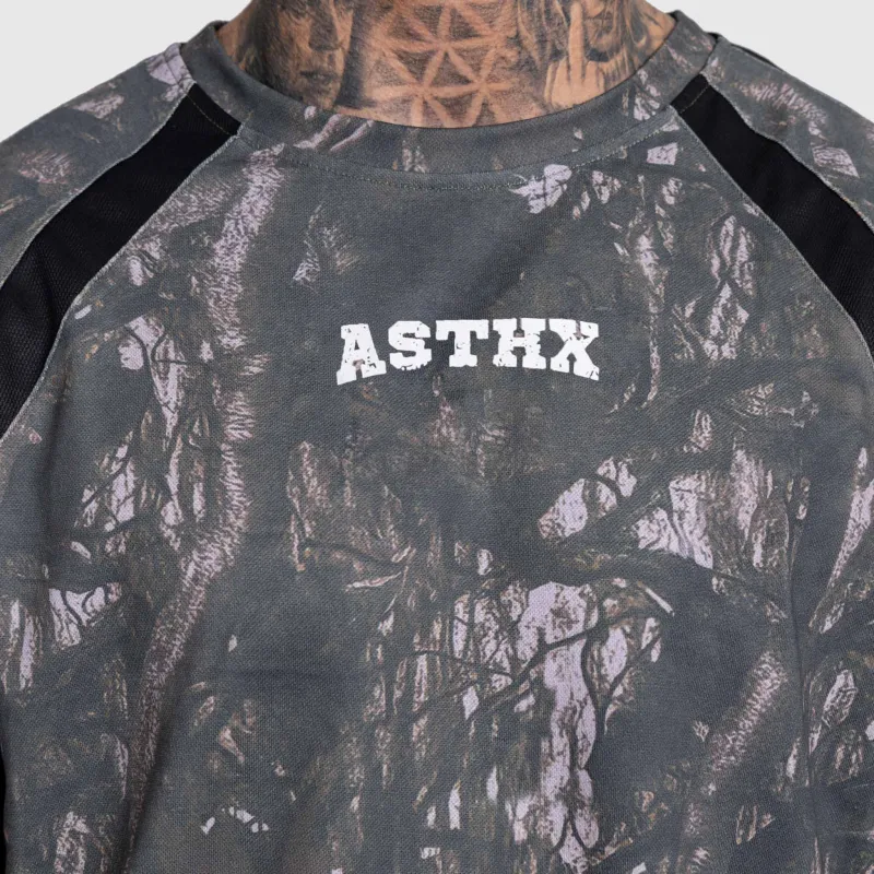 Tricou bărbați Iron Aesthetics Camo tree, dark-5