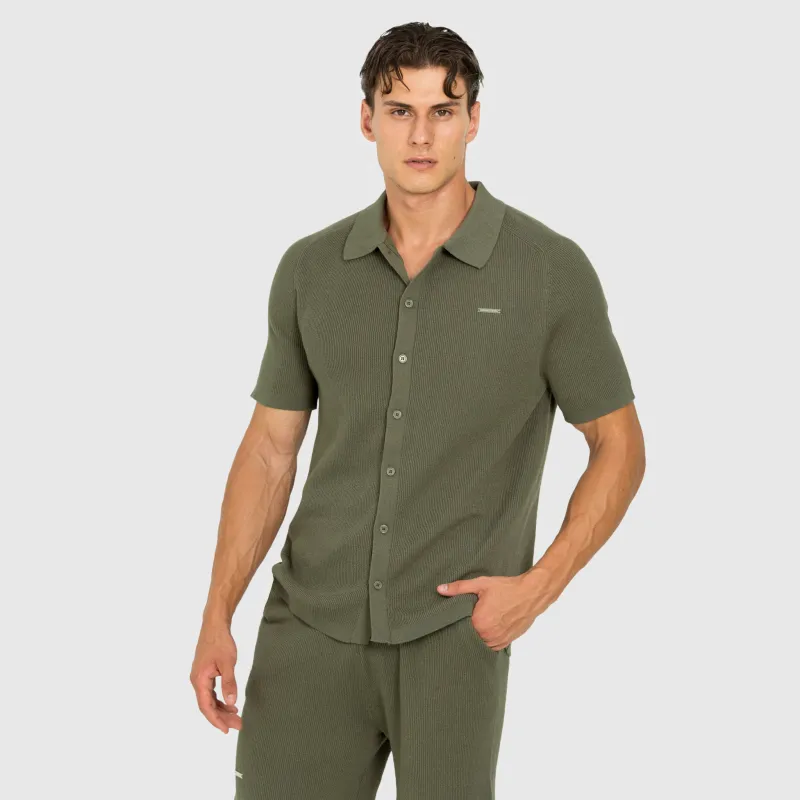 Set tricotat bărbați Iron Aesthetics Vibe, verde-3