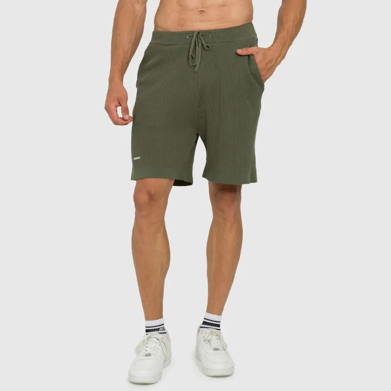 Set tricotat bărbați Iron Aesthetics Vibe, verde-12