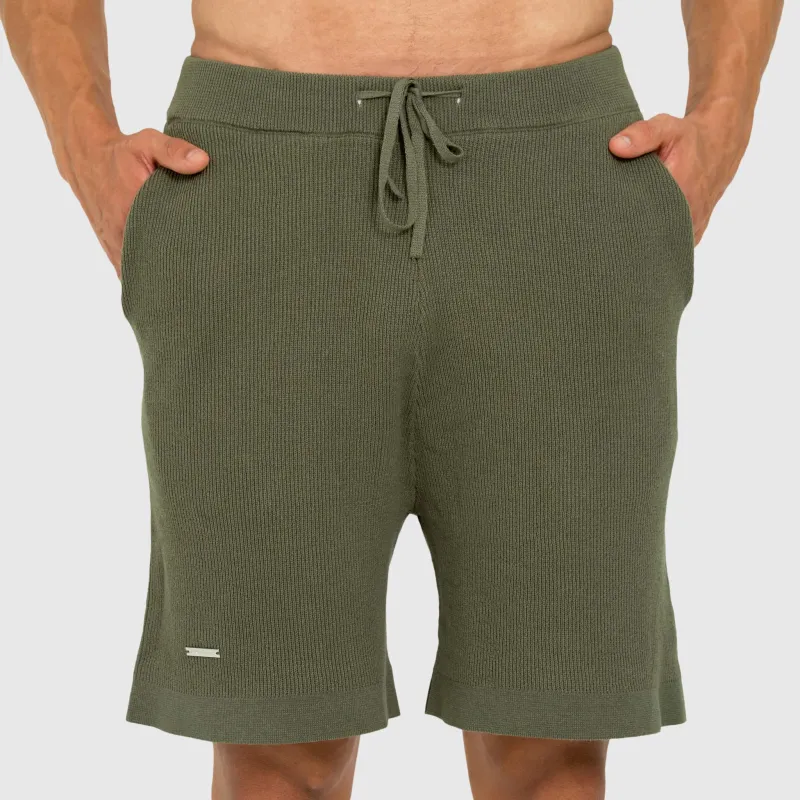 Set tricotat bărbați Iron Aesthetics Vibe, verde-8