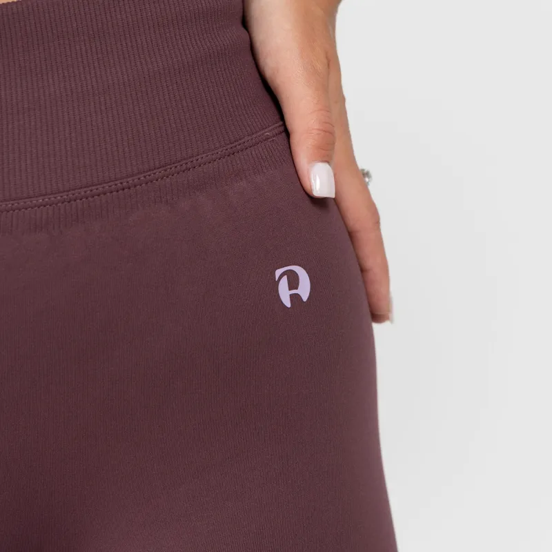 Set sport damă Iron Aesthetics Ultimate short, plum-11