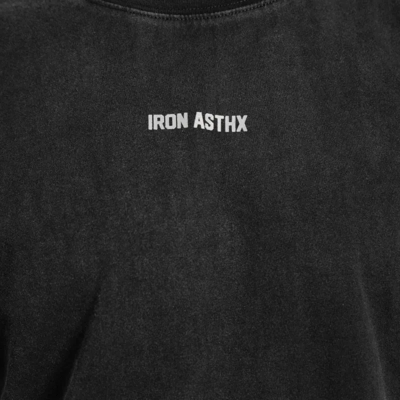 Tricou bărbați Iron Aesthetics X Washed, negru-5