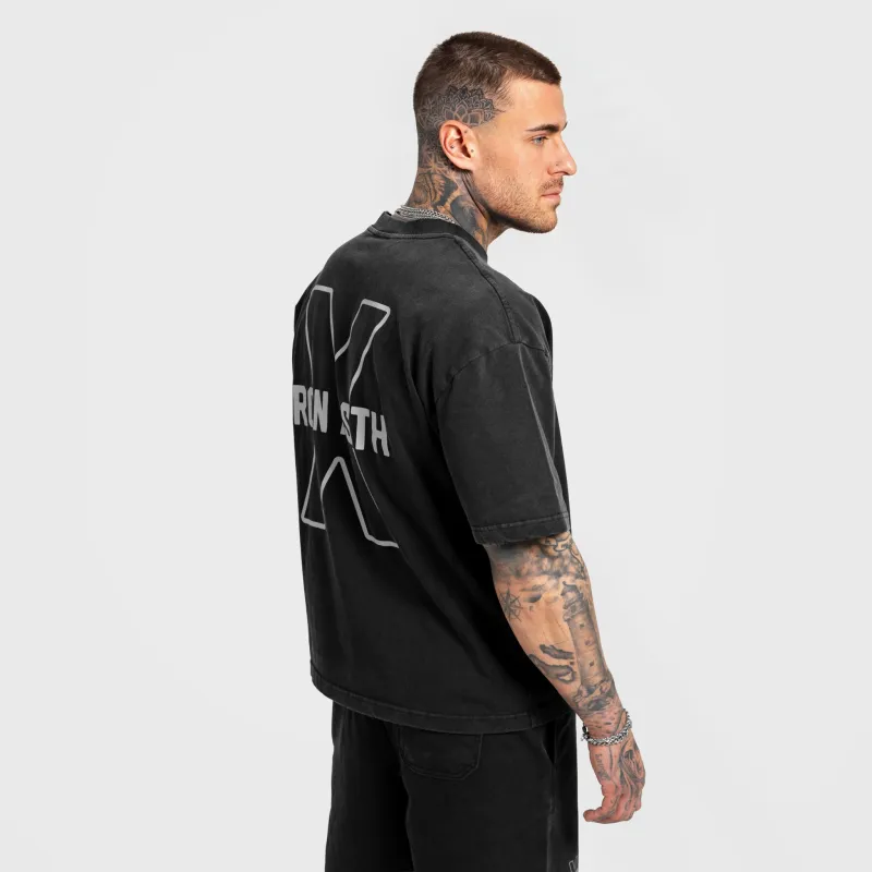 Set bărbați Iron Aesthetics X Washed, negru-6