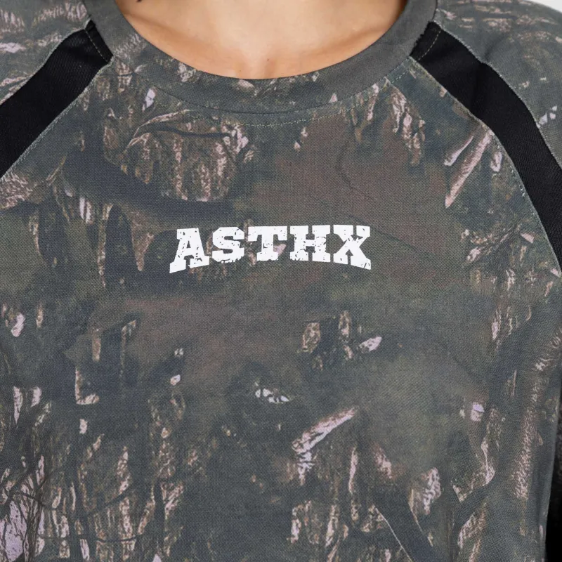 Tricou damă Iron Aesthetics Camo tree, dark-12