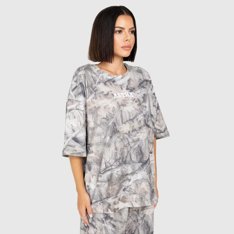 Tricou damă Iron Aesthetics Camo tree, light-9