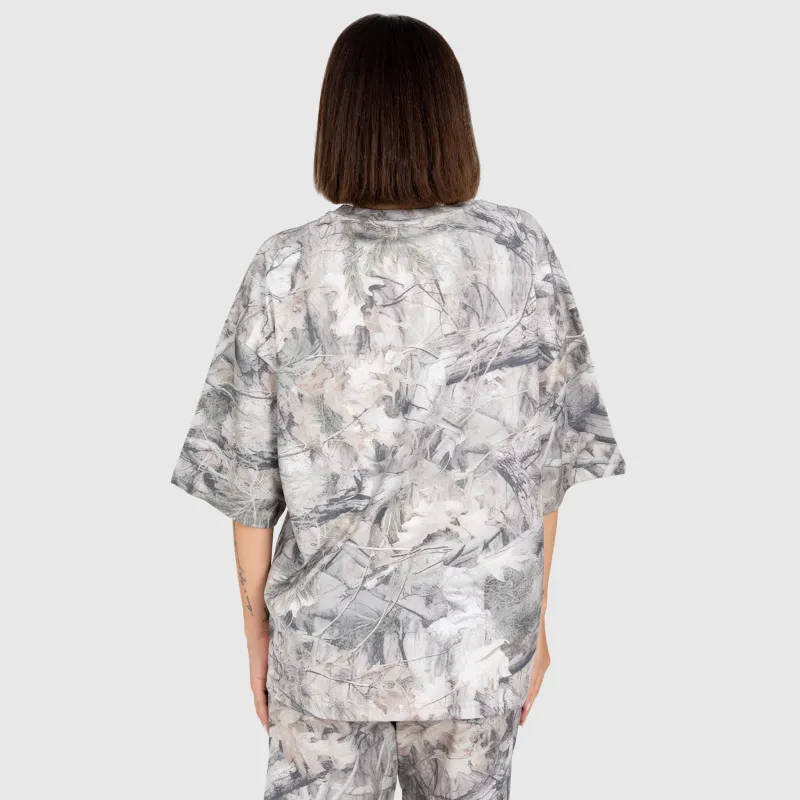 Tricou damă Iron Aesthetics Camo tree, light-13