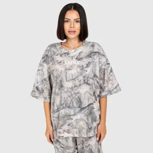 Tricou bărbați Iron Aesthetics Camo tree, light
